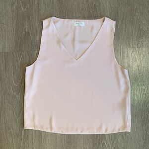 Aritzia Babaton Murphy Pink Blouse